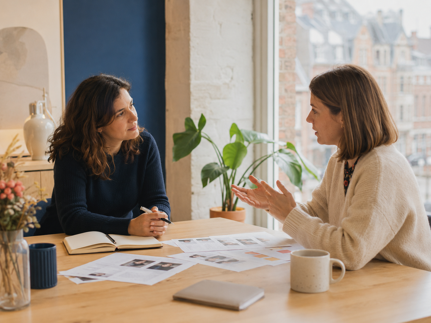 Échange entre une dirigeante et Audrey de Tribu Lille autour d’un recrutement Échange entre une dirigeante et Audrey de Tribu Lille autour d’un recrutement