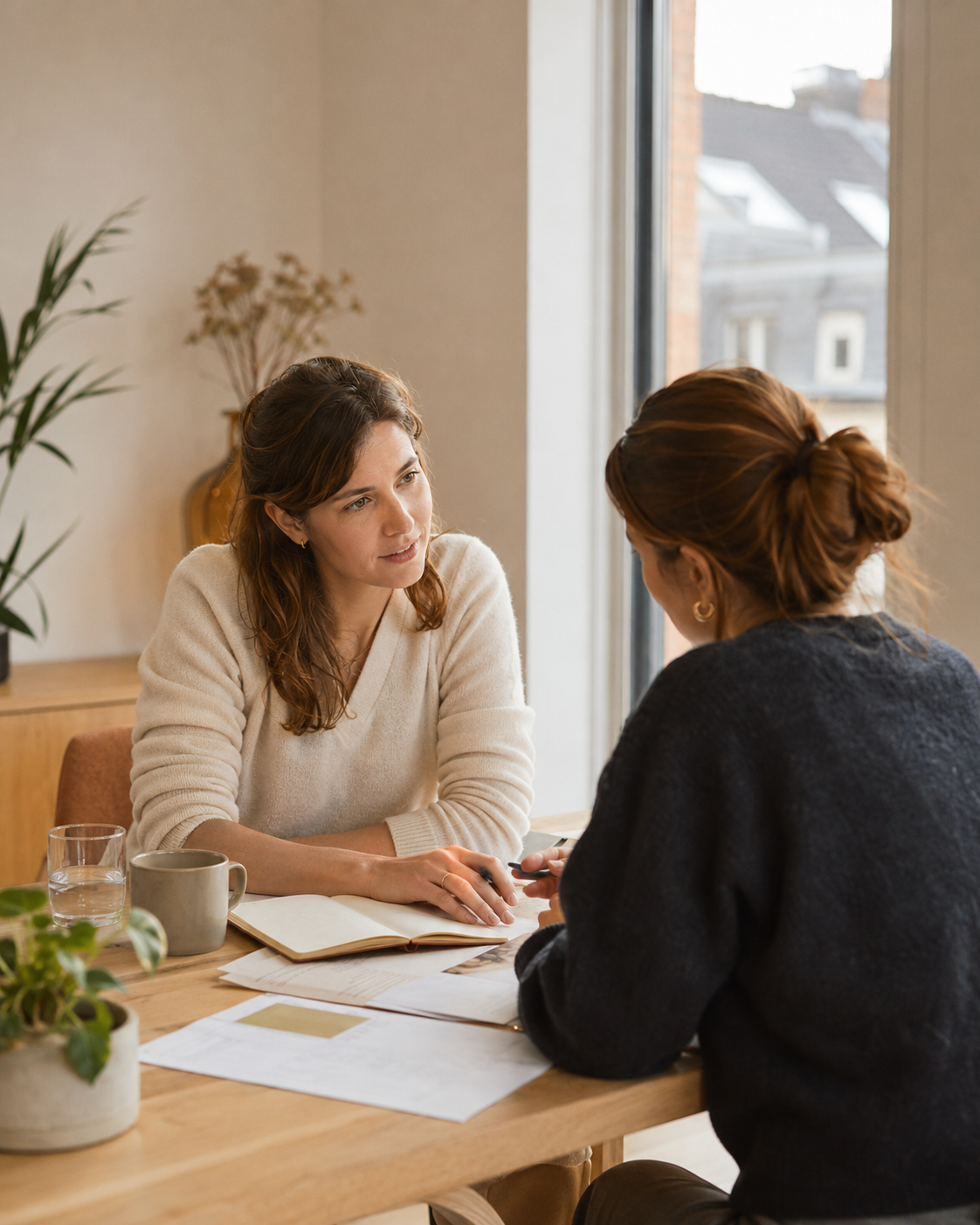 Échange professionnel fondé sur l’écoute et la proximité